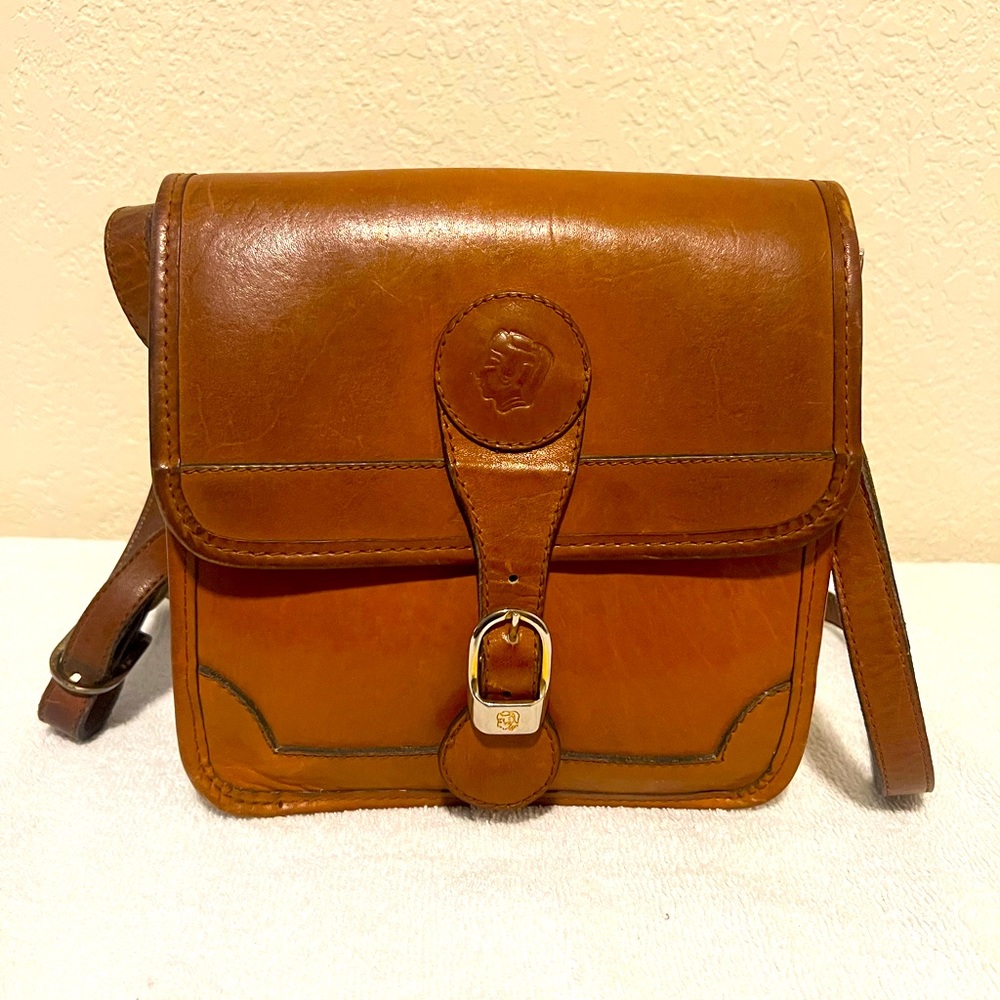 AXIXIE BAGS Authentic Leather Bag Made In Mexico Tan.